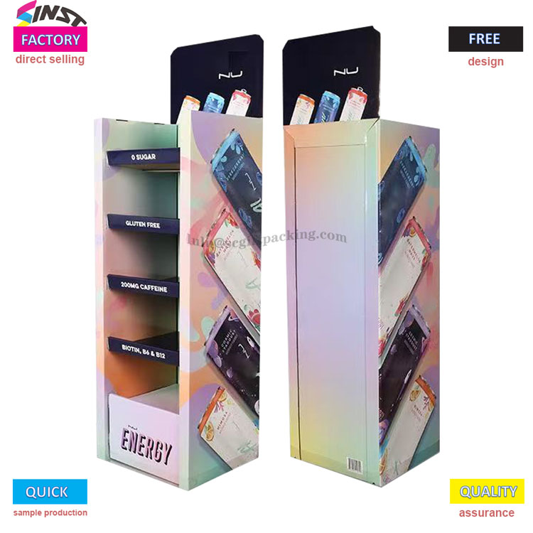 एनर्जी ड्रिंक डिस्प्ले रैक: ग्राहकों की आंखों में 