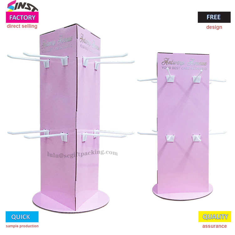 चम्मच डेस्कटॉप हुक डिस्प्ले स्टैंड का छोटा आइटम डिस्प्ले 