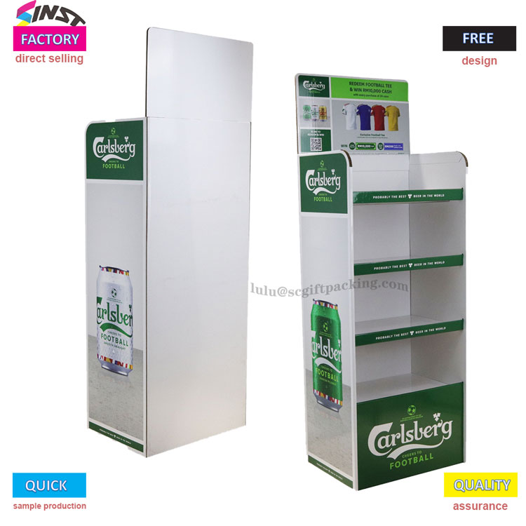 बीयर नालीदार डिस्प्ले रैक उपभोग के प्रति प्रशंसकों के उत्साह को कैसे प्रज्वलित कर सकता है?