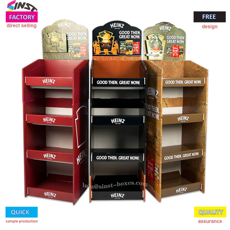 क्या सॉस का प्रदर्शन गन्दा और अकुशल है? बहुस्तरीय टमाटर सॉस डिस्प्ले रैक आपको 'चीजों को सुलझाने' में मदद करता है!