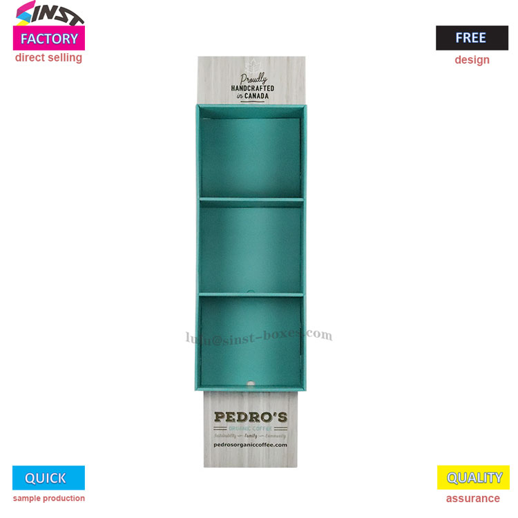 Stationery corrugated display rack