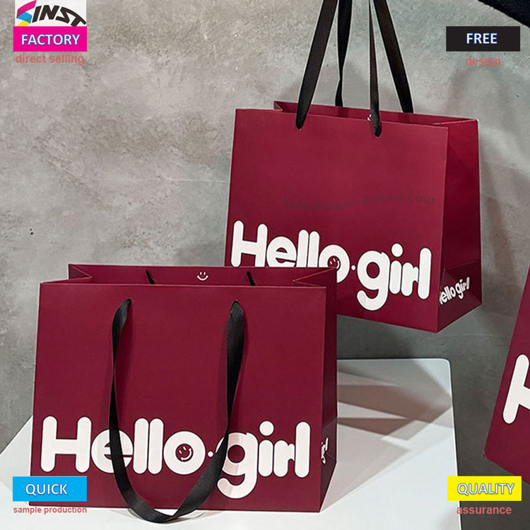 Clothing paper bags
