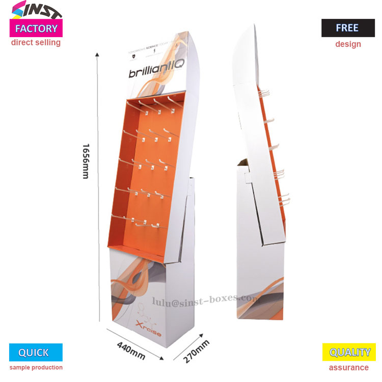 माउस हुक कार्डबोर्ड डिस्प्ले रैक